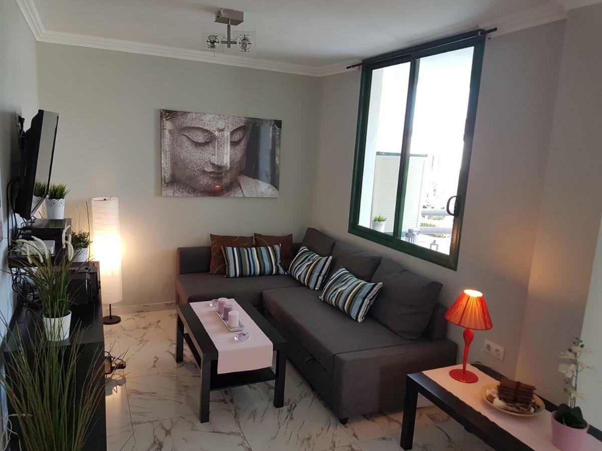 Apartment Casa Palmera Only 150 Meters To The Beach, Heated Pool, Wifi, Sat-Tv, Balcony With Poolview Arona  Exterior foto