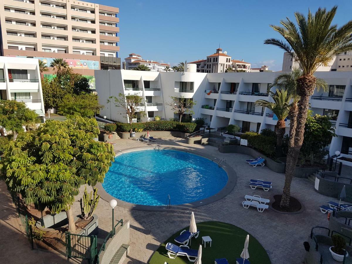 Apartment Casa Palmera Only 150 Meters To The Beach, Heated Pool, Wifi, Sat-Tv, Balcony With Poolview Arona  Exterior foto