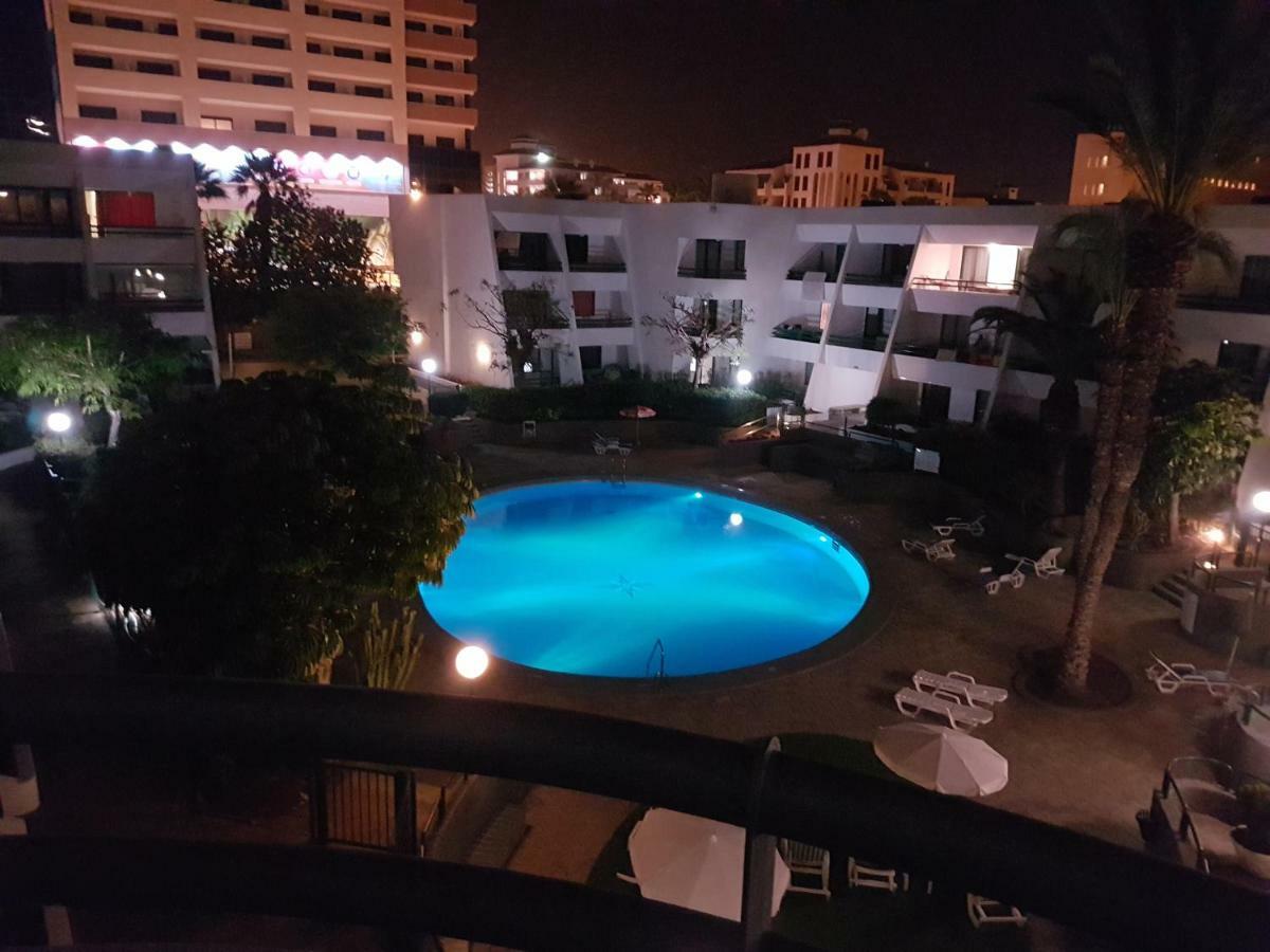 Apartment Casa Palmera Only 150 Meters To The Beach, Heated Pool, Wifi, Sat-Tv, Balcony With Poolview Arona  Exterior foto